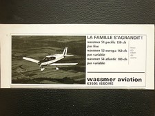 4/1973 PUB WASSMER AVIATION ISSOIRE WA 54 ATLANTIC WA 51 PACIFIC WA 52 EUROPA AD