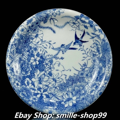 Qing kangxi marked blue - 6.8",