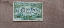 FRANCE - BILLET UN FRANC - REGION PROVENCALE - SERIE 44