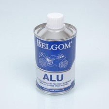 Flacon crème de polissage Belgom Alu 250mL pour moto scooter deux roues auto