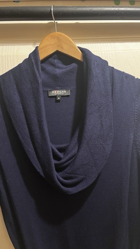 Morgan robe pull maille - , bleu