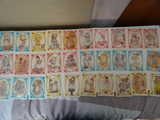 30 Vignettes Exra  stickers Stickline autocollants Album SARAH KAY année 1991  .