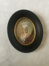 Ancienne miniature peinte