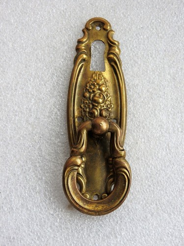 Ancienne poignée avec plaque - poignée,