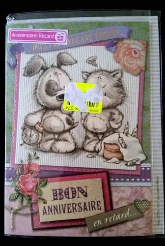 E34 carte bon anniversaire - carte,