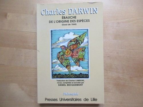 Charles darwin ebauche - ebauche, l'