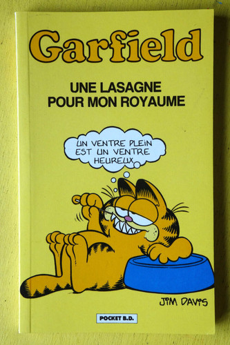 Garfield une lasagne pour - bd,