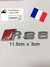 RS6 Chrome badge emblème