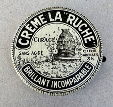 Boîte de Cirage années 30 La Ruche / encore pleine / Apiculture