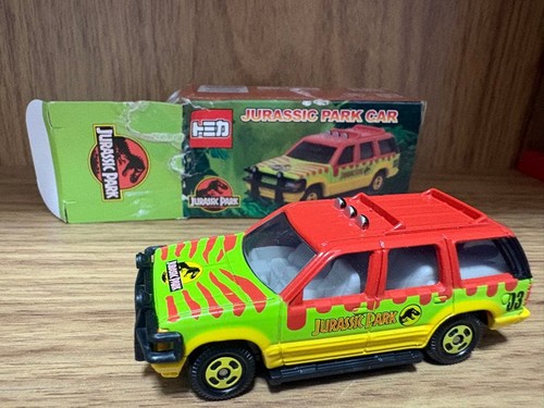 Tomica jurassic park car - jurassic,