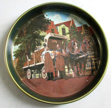 Grand plateau de service en métal Heineken Bier Diamètre 33 cm Hauteur 4 cm