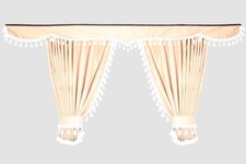 3 Pièce Set Grand Rideaux