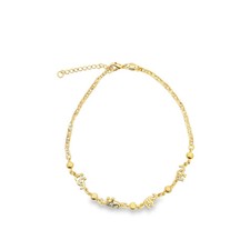 Elephant Charm Beaded Bracelet
