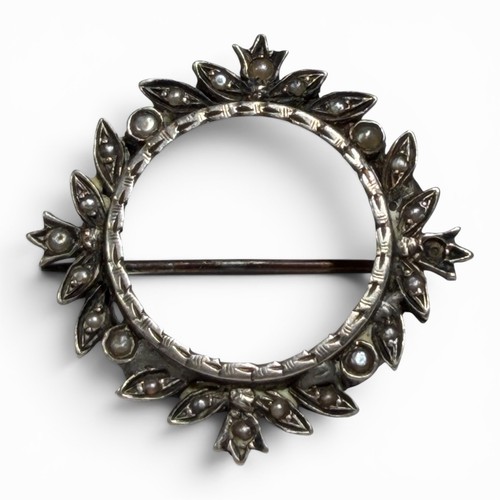 Broche ancienne porte photo - broche,