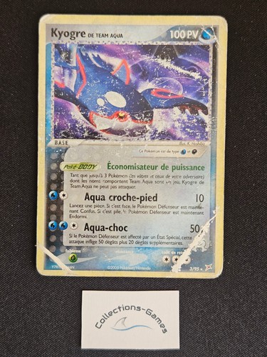 Carte pokémon kyogre - carte,