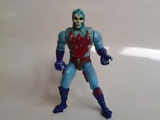 motu / new adventures of he-man : skeletor - carte euro - mattel - 1988