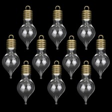 10pcs Mini Glass Wish Bottes