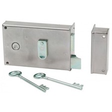 Serrure en applique exterieur