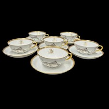 Bernardaud, Service À Thé, Collection, Pastorale En Grisaille. Limoges