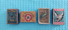 4 boîtes d'allumettes