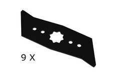 9 x couteaux scarificateurs pour Wolf UV 30 EL, EV, EVD HDM XM, 35 68 400, 35...