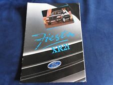 catalogue ford fiesta XR2 I  1990