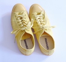 baskettes Converse homme femme unisex tissu jaune 38