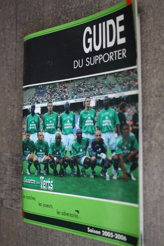 Carnet guide du supporter - guide,