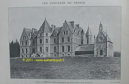 Publicite chateau kerfily - chateau, de