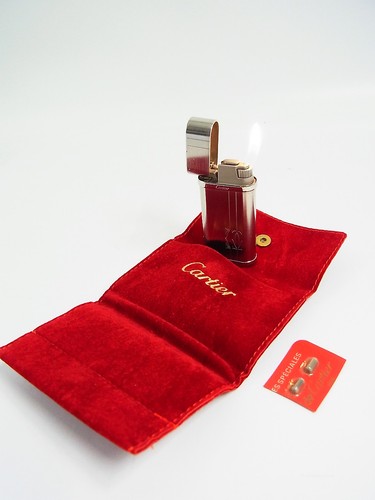 Briquet gaz cartier - gaz,