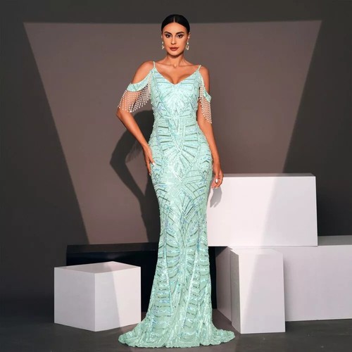 Robe costume élégant long - robe,