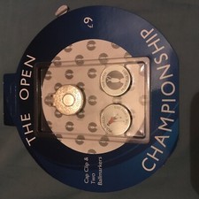 Pince à chapeau et marqueurs THE OPEN CHAMPIONSHIP Muirfield 2013 - TRÈS RARE !!