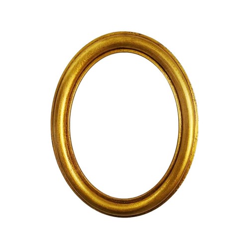 Cadre ovale avec - cadre,