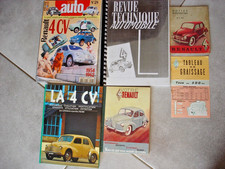 Lot voiture 4CV  Renault