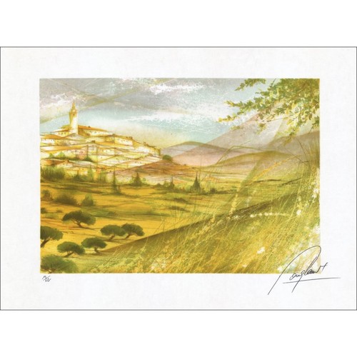Poulet raymond lithographie - poulet,