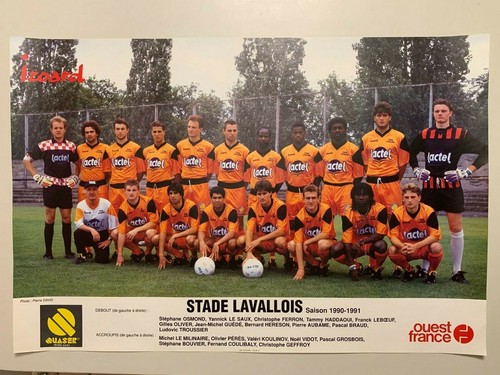 Poster equipe stade lavallois - poster,