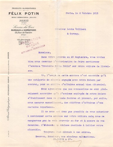 1913 produits alimentaires - produits,