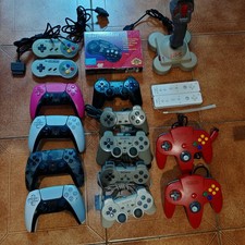 Lot Manette Pad N64 / Ps1 Ps3 Ps5 / Nes / Snes/ Divers Défauts Semi Hs