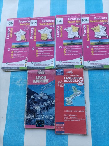 Lot cartes ign - lot,