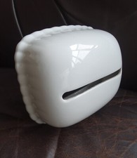 ancien distributeur papier toilette feuille à feuille mural faïence vintage 60s 