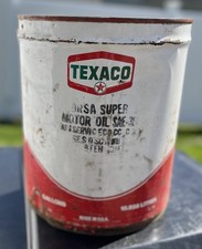 Vintage Texaco 5 gallon oil