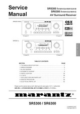 Service Manuel D'Instructions