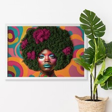 Naturel Renne Mousse Décor
