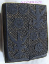 TAMP069 - TAMPON aux armes de la famille de RAPIN Marquis de TROYAS