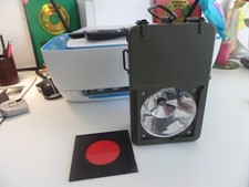 LAMPE SIGNALISATION BALISAGE  ARMEE FRANCAISE MILITARIA OVG ST OUEN 1983