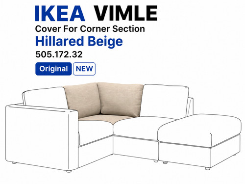Housse ikea vimle pour section - housse,
