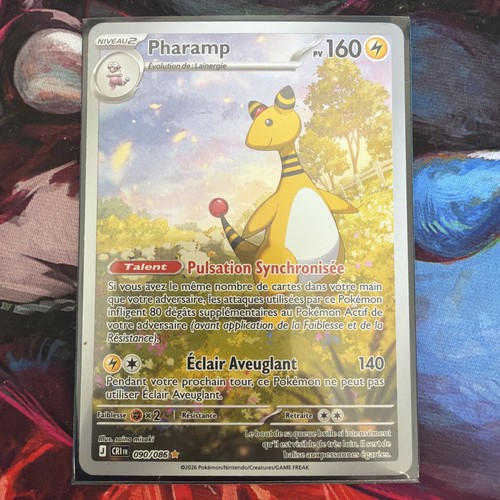 Carte pokémon pharamp - carte, :