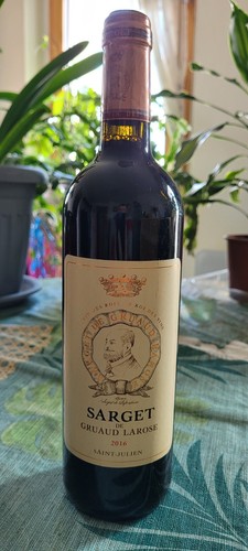 Sarget gruaud larose 2016 - sarget,