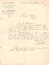 1897   VINS & SPIRITUEUX A