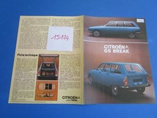 N°15174  : CITROEN GS break 4